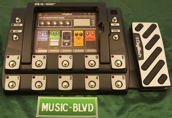 DigiTech iPB-10 Programmable Guitar Multi Effects Pedalboard with iPad Integration