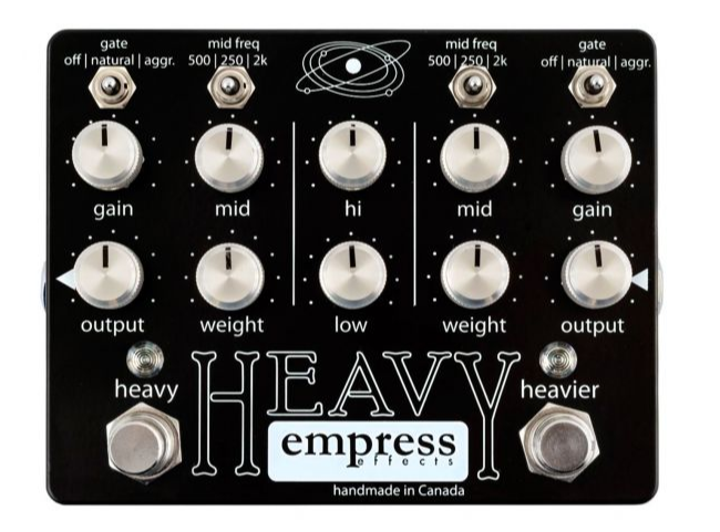 Empress Effects Heavy Dual Channel Distortion Pedal