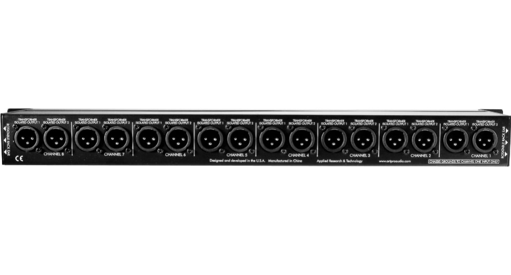 ART S8-3Way Eight-Channel Three-Way Mic Splitter
