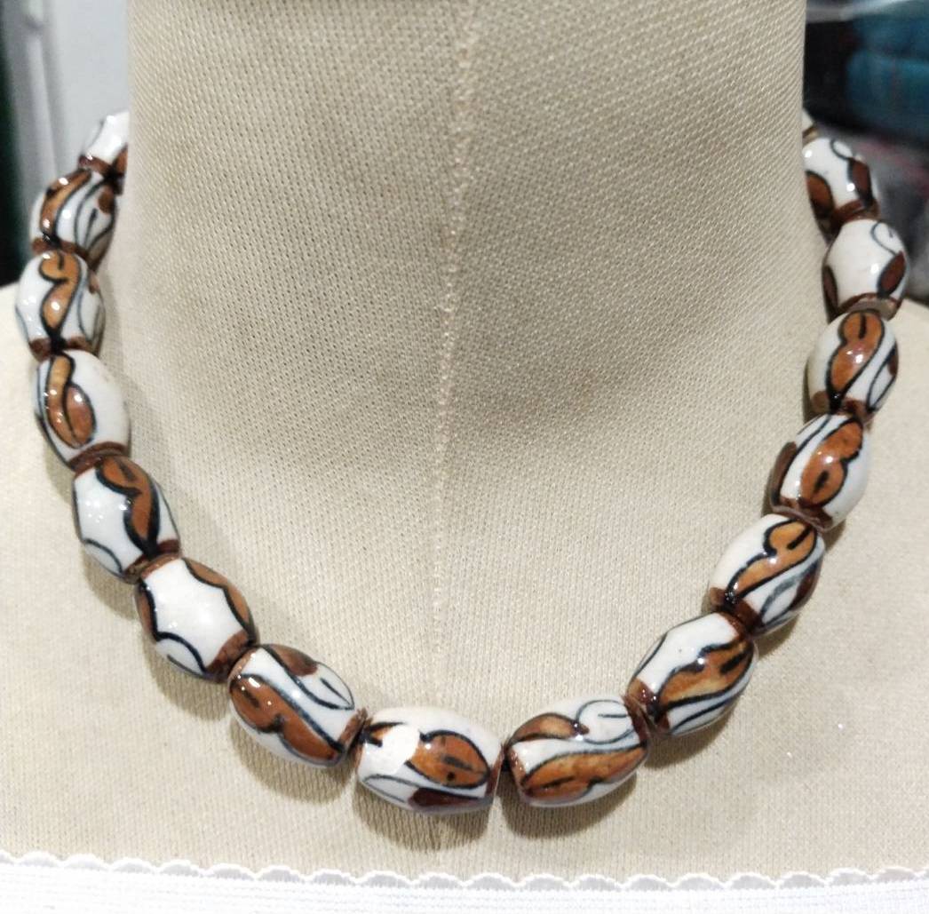 สร้อยคอแฟชั่น เนื้องาน เซรามิก