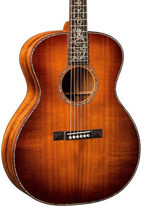 Martin GP-42 European Spruce Grand Auditorium Acoustic Electric Guitar Toasted Burst