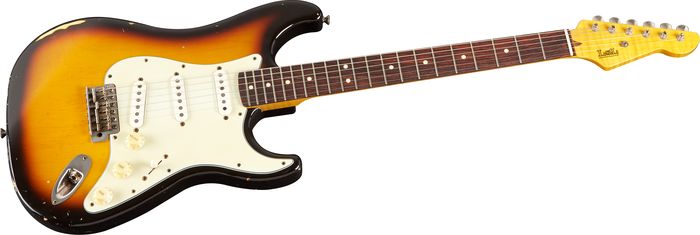 LsL Instruments Ann Series Saticoy Electric Guitar 3 Tone SunburstRosewood