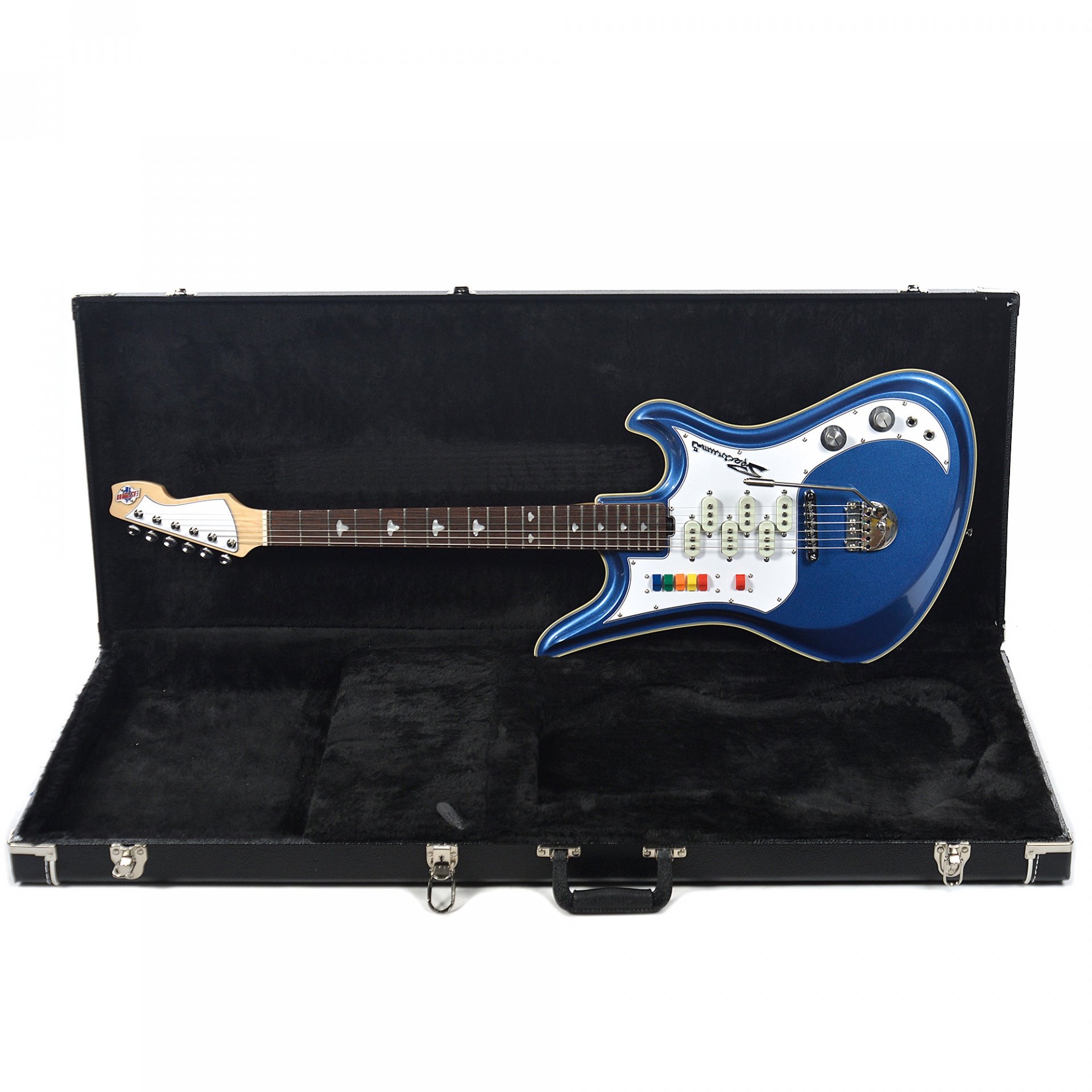 Eastwood Spectrum 5 Pro Electric Guitar Metallic Blue