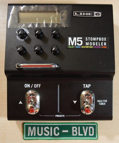 Line 6 M5 Stompbox Modeler Guitar Multi Effects Pedal