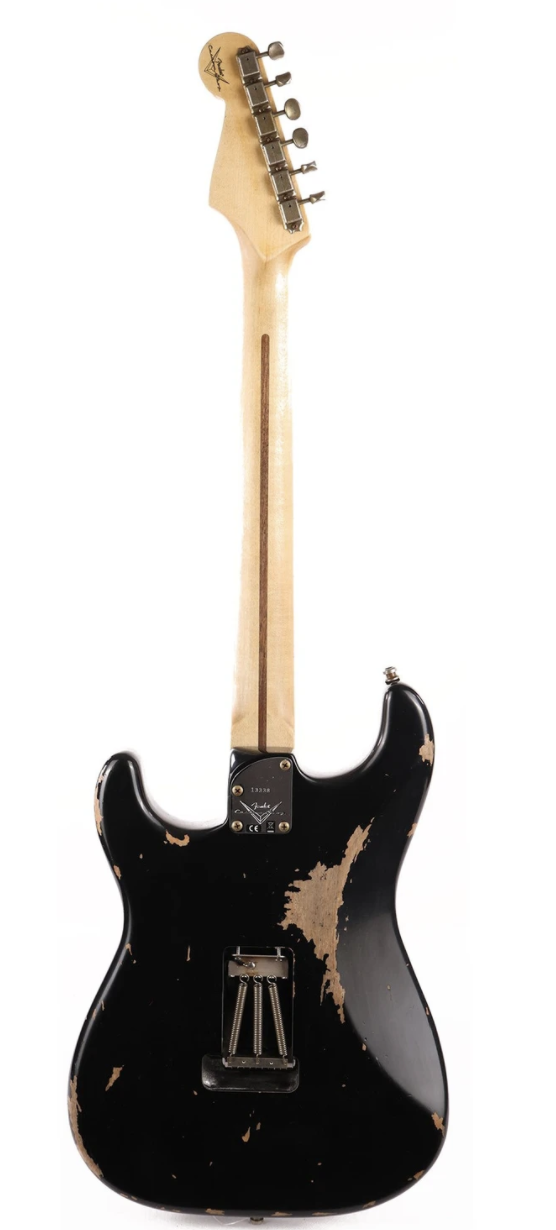 Fender Custom Shop ZF Stratocaster Heavy Relic Black Music Zoo Exclusive