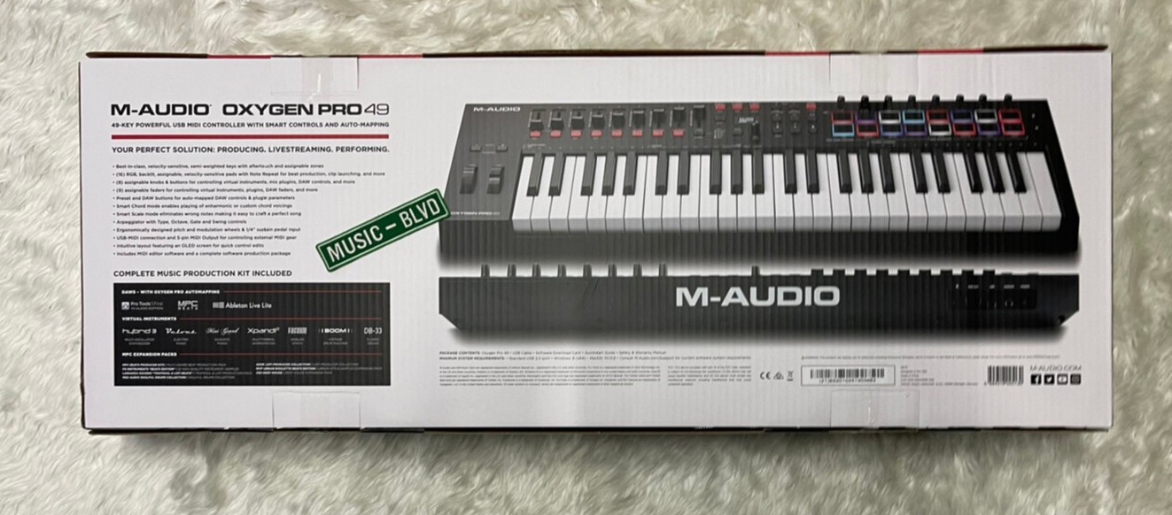 M-Audio Oxygen Pro 49 49-key Keyboard Controller