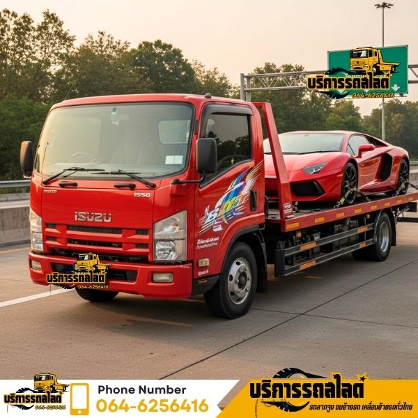 ขนย้ายรถหรู รถซุปเปอร์คาร์