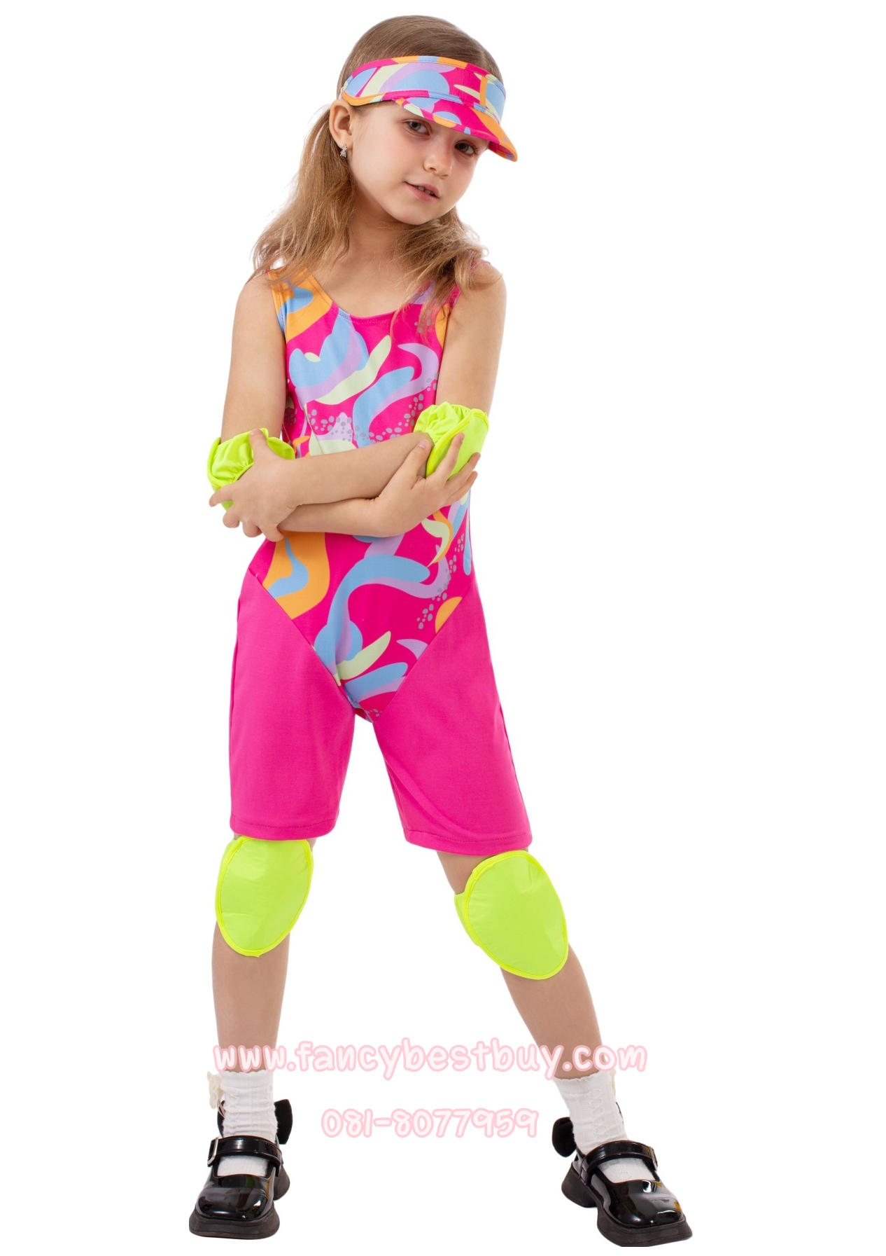 ชุดบาร์บี้ Barbie ขนาด S 105-115, L 125-135 (ชุดบาร์บี้ผู้ชาย รหัส FG54031)