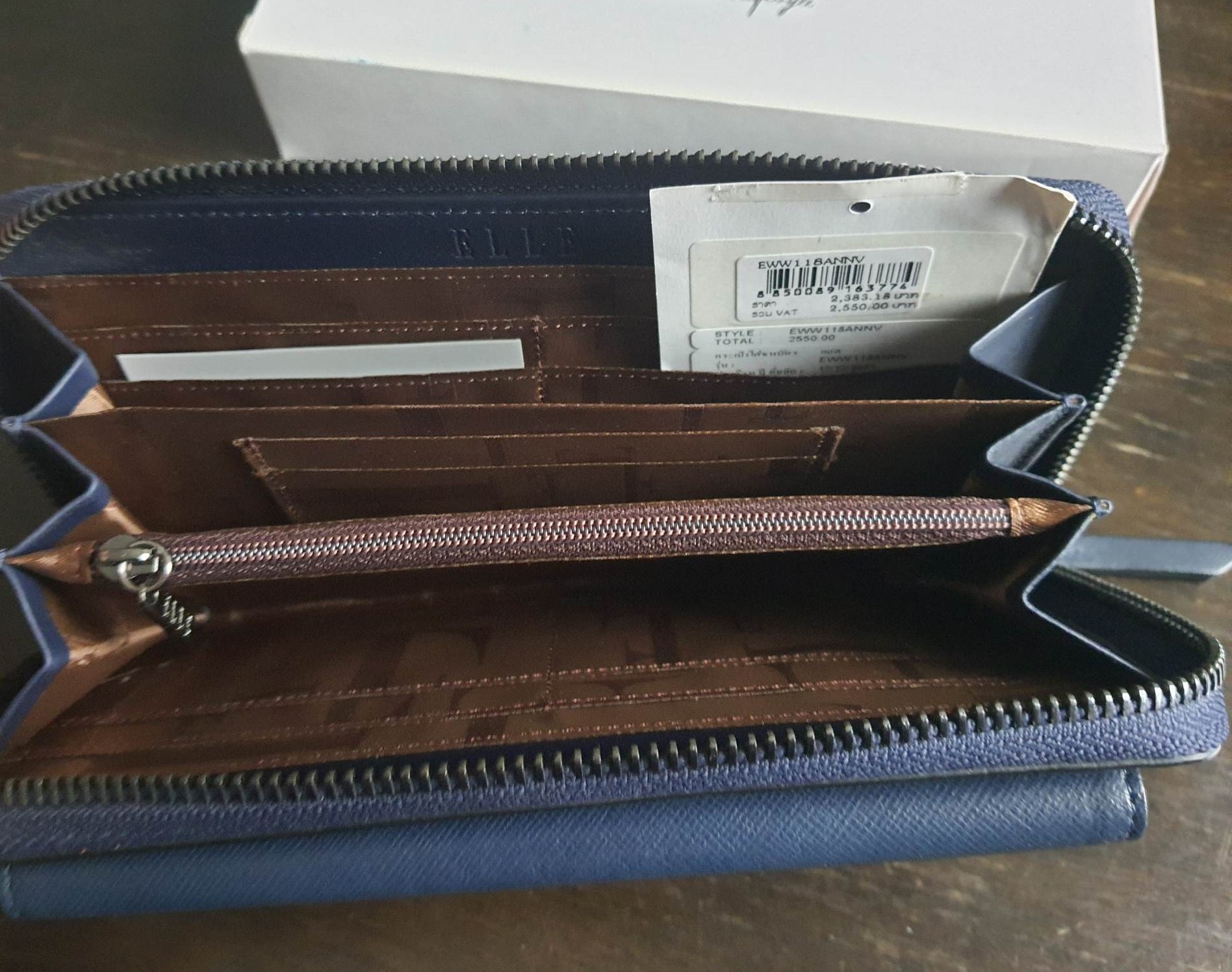 กระเป๋าสตางค์ ELLE กรมท่า ใหม่ แท้