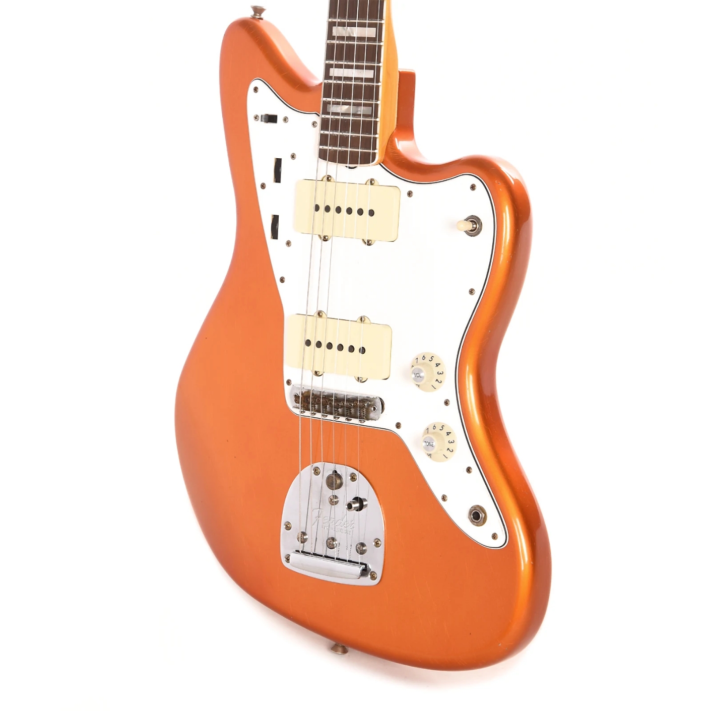 Fender Custom Shop 1966 Jazzmaster Chicago Special Journeyman Relic Super Faded Candy Tangerine w/Painted Headcap