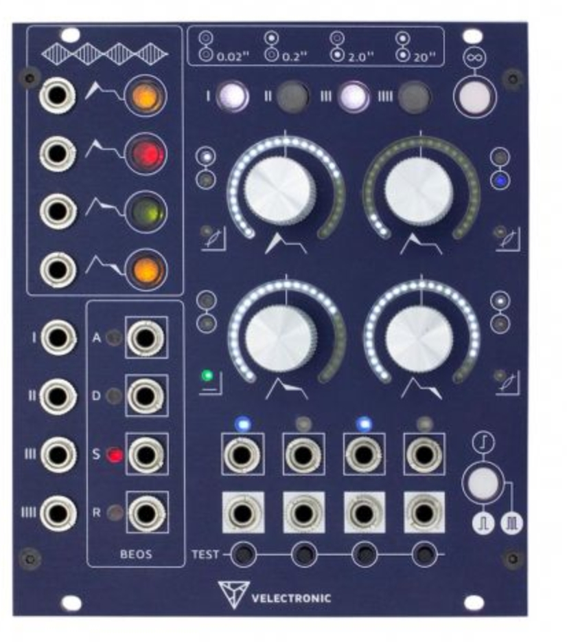 Velectronic A-Envelope Quad ADSR