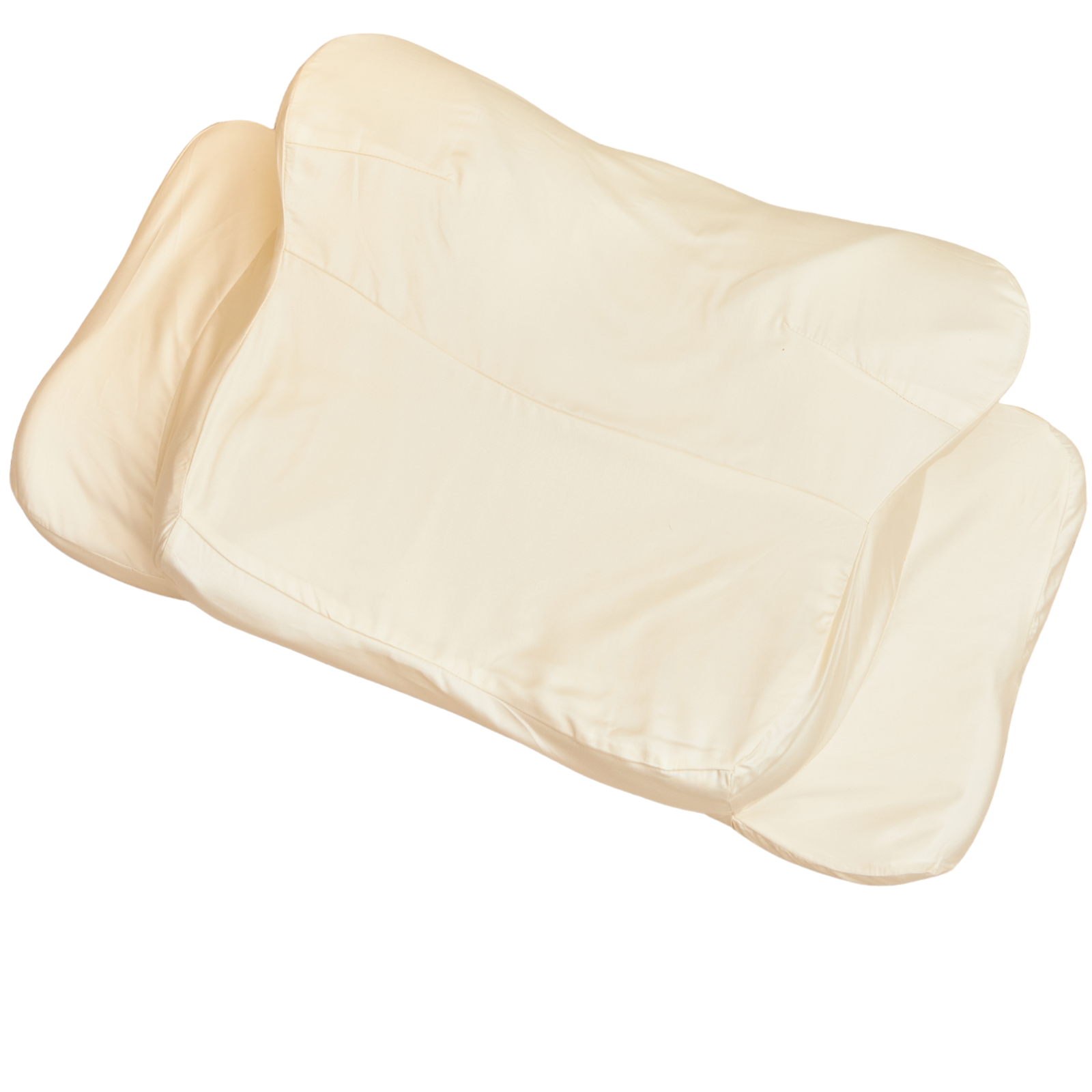 Viscose Derived from Bamboo Pillowcase – Queen Size 25"x15"x5.5" – Zippered Case for Contour Neck Pillows