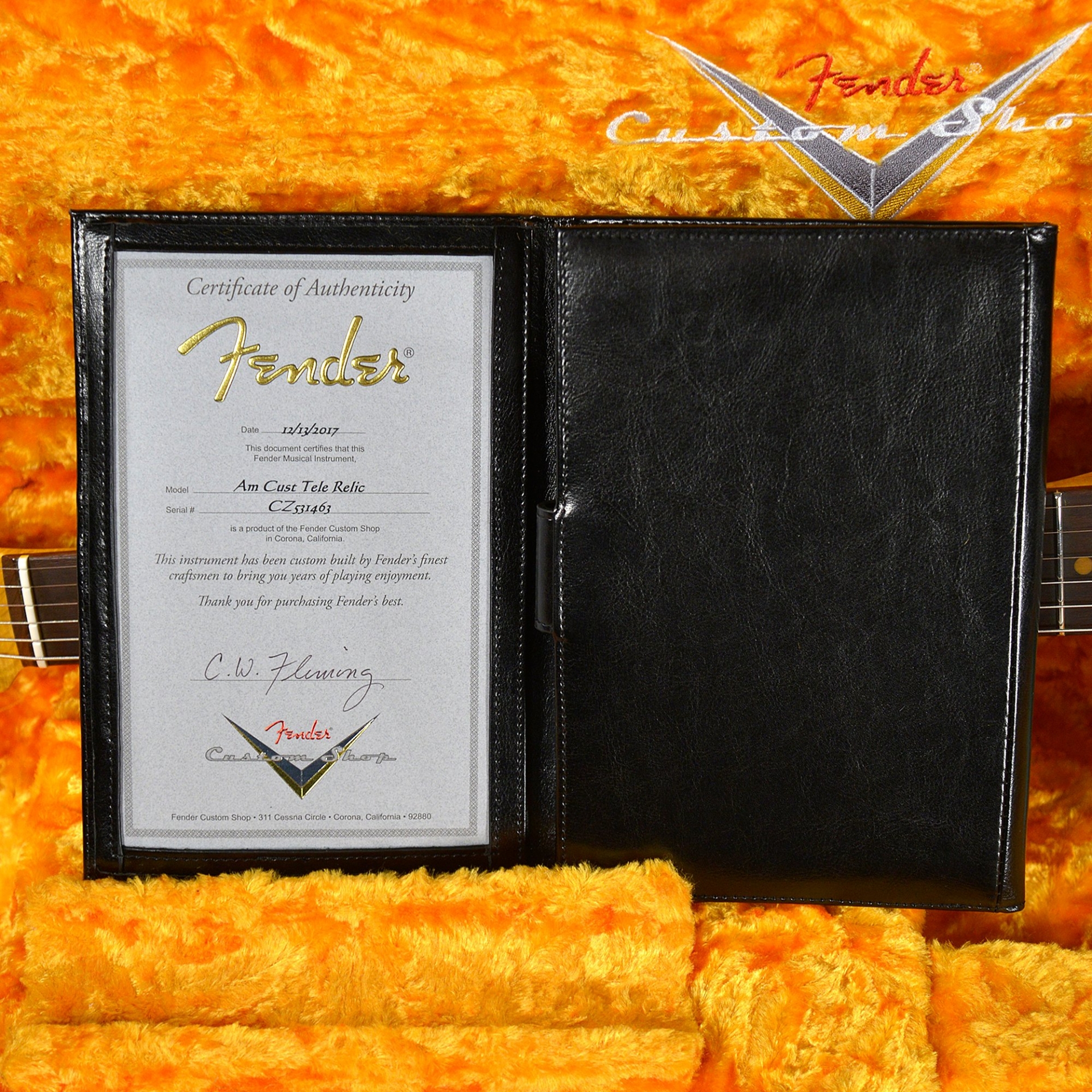 Fender Custom Shop American Custom Telecaster Relic RW - Aged Daphne Blue CME Spec