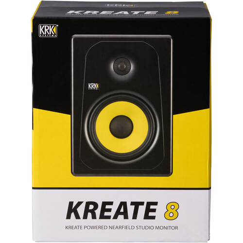 KRK Kreate 8 Active Powered Studio Monitor with Bluetooth (Single)