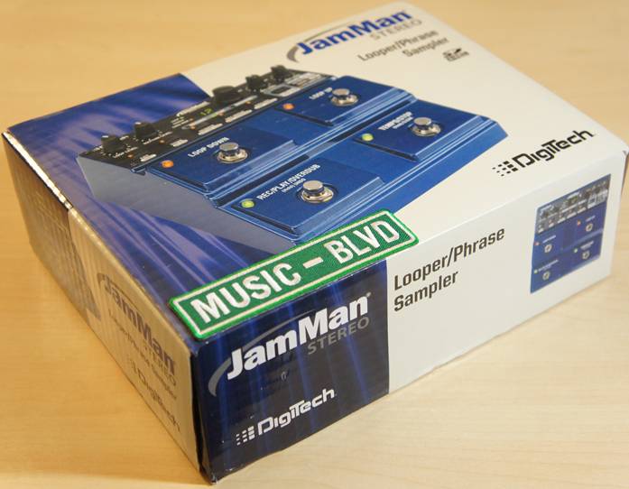 DigiTech JML2 JamMan Stereo Looper and Phrase Sampler Guitar Effects Pedal