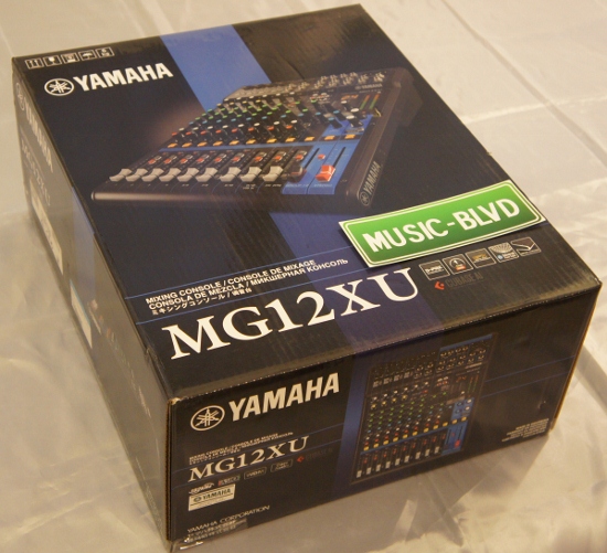 Yamaha MG12XU 12-Input Stereo Mixer with Effects,USB and 1- Knob Compressors