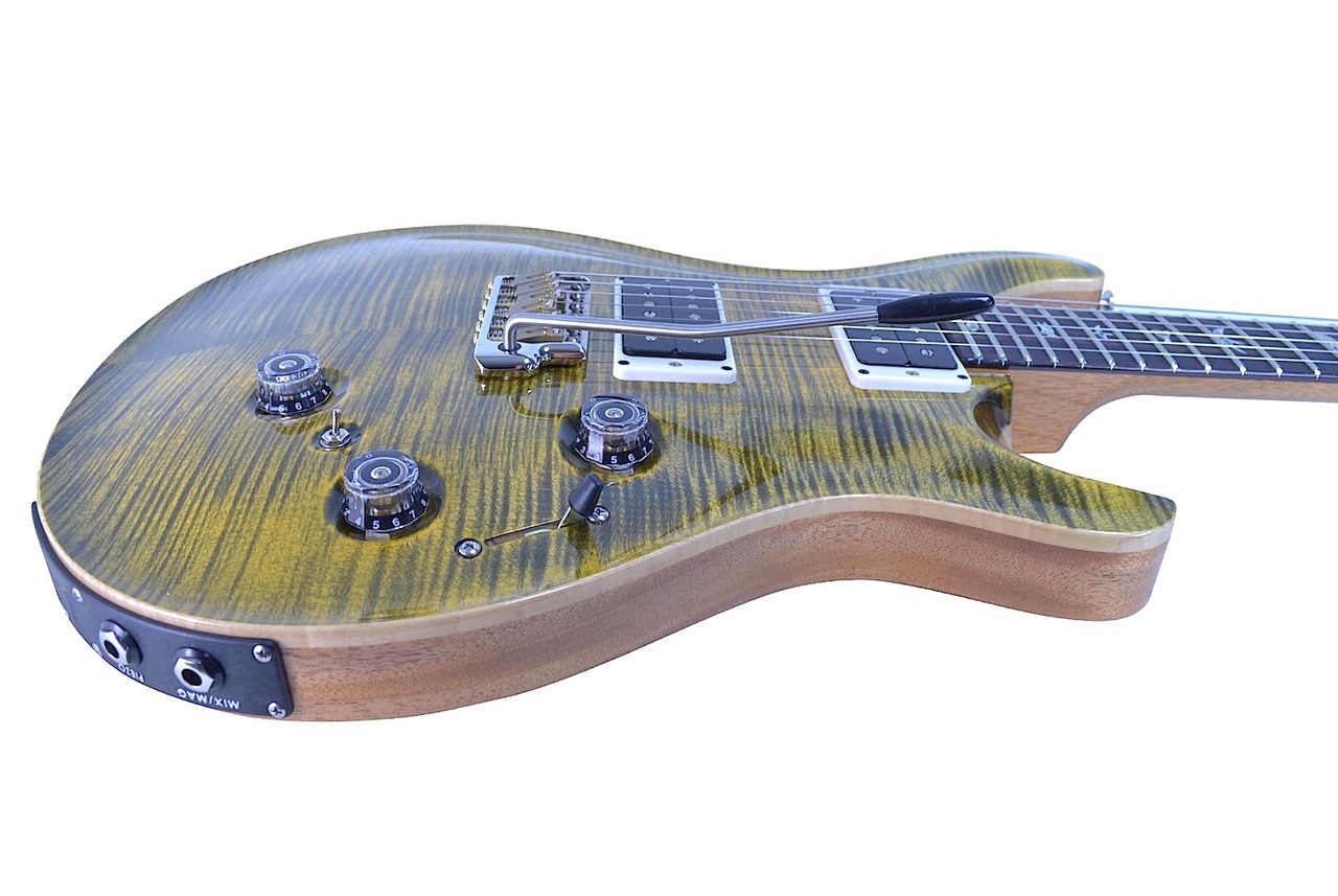 PRS P24 Tremolo 10 Top Electric Guitar Obsidian