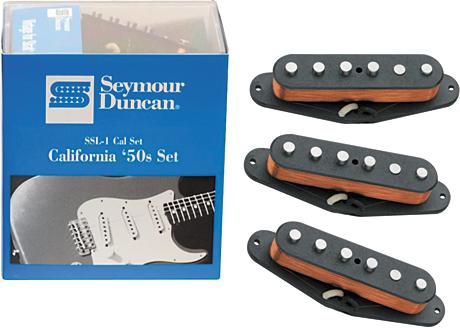 Seymour Duncan California 50's Single Coil Set SSL-1 Black