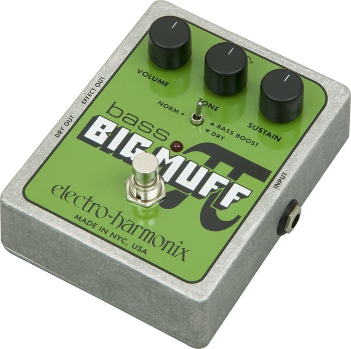 Electro-Harmonix Bass Big Muff Pi Distortion Effects Pedal