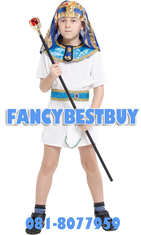 ชุดประจำชาติอียิปต์ เจ้าชายอียิปต์ Pharaoh Boy ขนาด S, M, L, XL