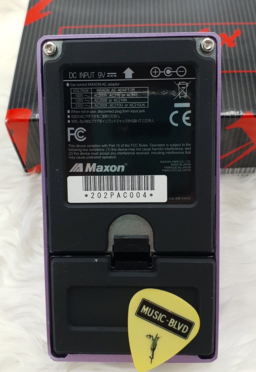 Maxon PAC-9 Pure Analog Chorus Guitar Effects Pedal