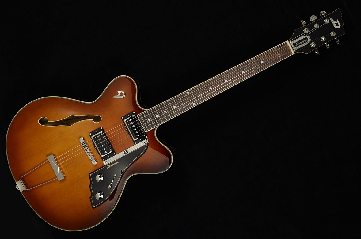 Duesenberg Fullerton TV Double Cutaway - Vintage Burst 130293