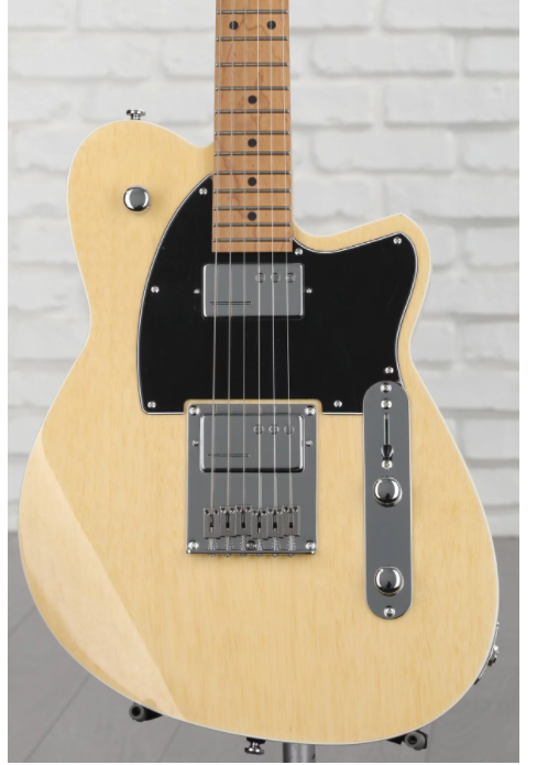 Reverend Crosscut Solidbody Electric Guitar with Maple Fingerboard