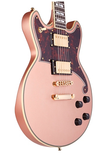 D Angelico Deluxe Series Brighton Limited-Edition Solidbody Electric Guitar with USA Seymour Duncan Humbuckers and Stopbar Tailpiece