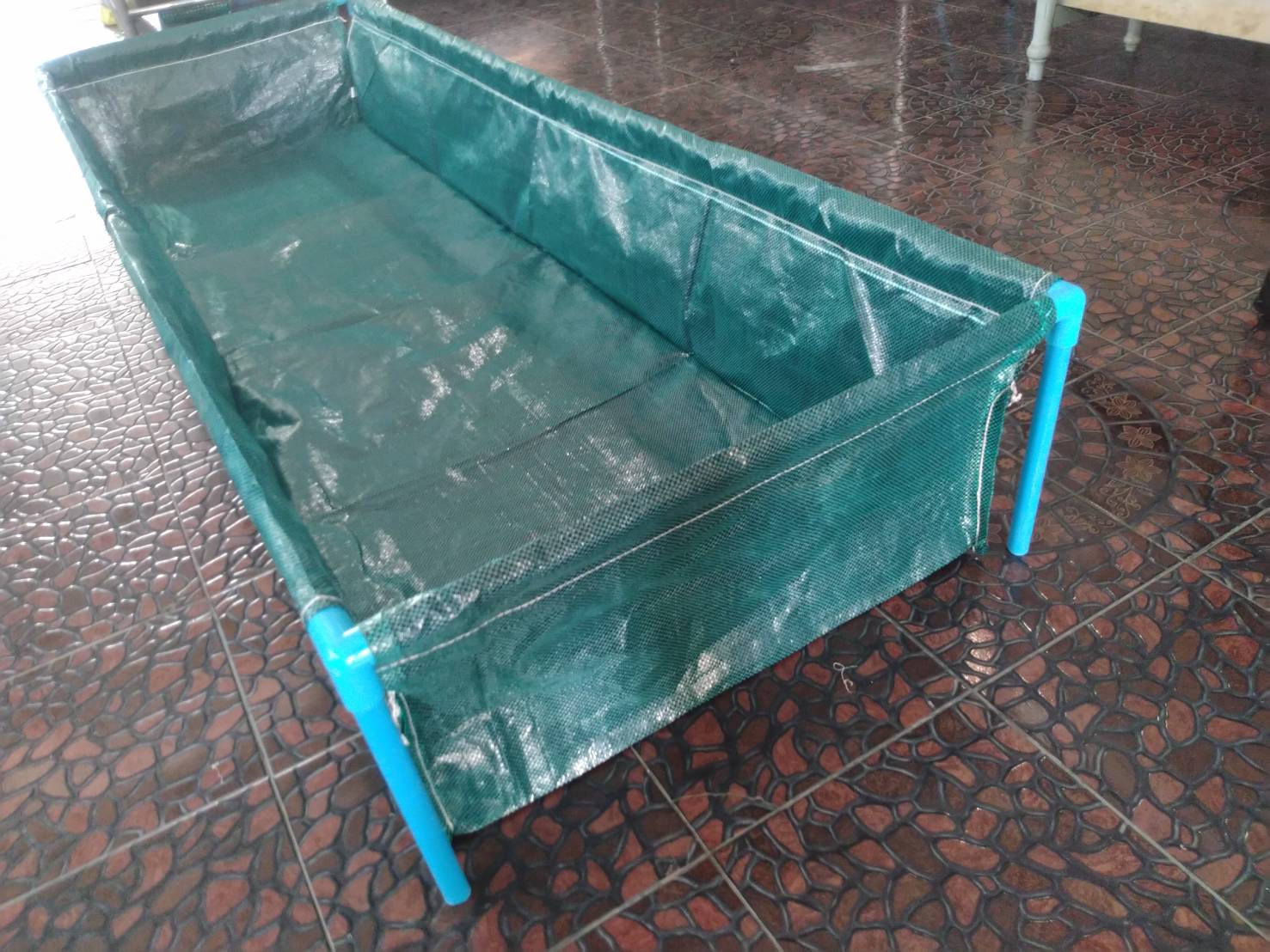 ถุงปลูกกะบะแสนดี ขนาด 60x200x30 ซ.ม. จำนวน 10ใบ (ไม่รวมโครงสร้างท่อPVC)