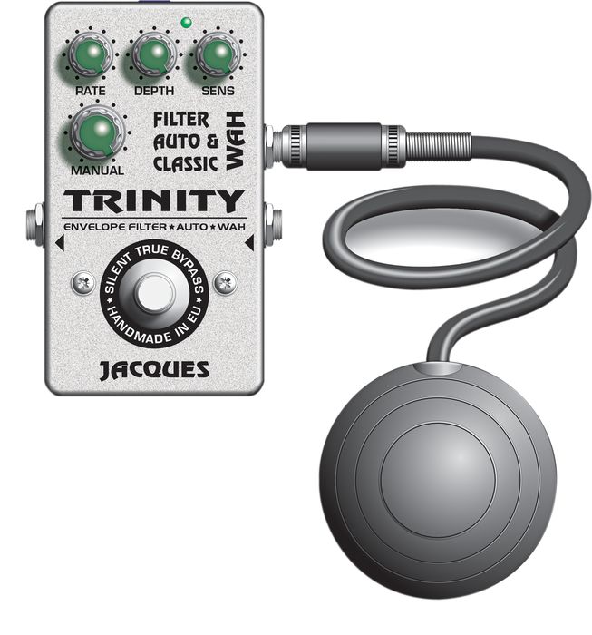 Jacques Trinity Wah Filter Pedal