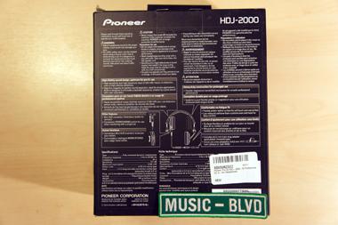 Pioneer HDJ-2000 Pro DJ Headphones