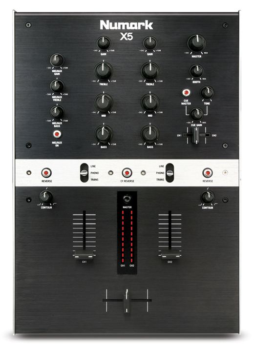 Numark X5 Two-Channel, 24-Bit Digital DJ Mixer