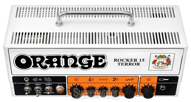 Orange Rocker 15 Terror 15-watt 2-channel Tube Head