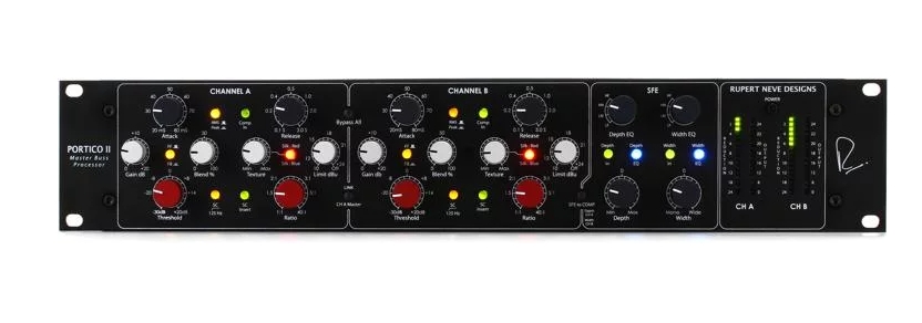 Rupert Neve Designs Portico II Master Buss Processor - Black