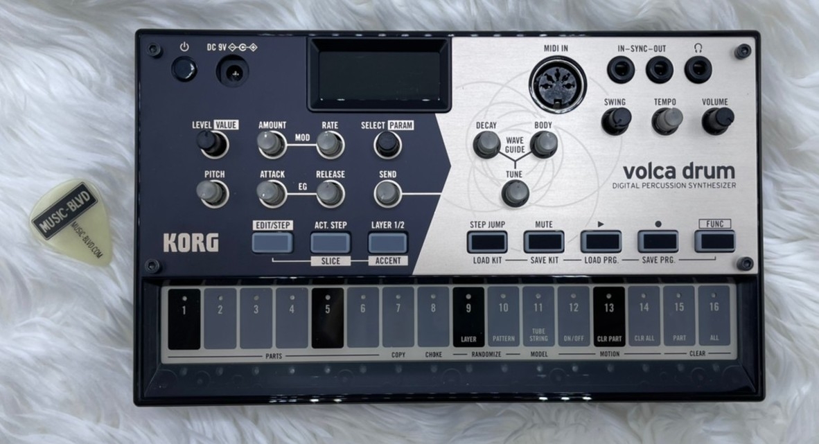 Korg Volca Drum Physical Modeling Drum Synthesizer