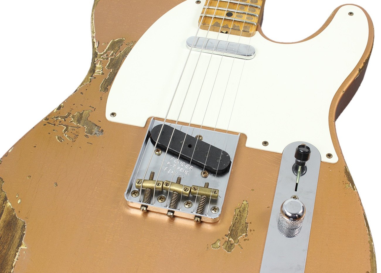 Fender Custom Shop 1953 Heavy Relic Telecaster - Aged Copper Metallic