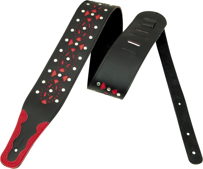 Jodi Head 3" Leather Chrystie Guitar Strap