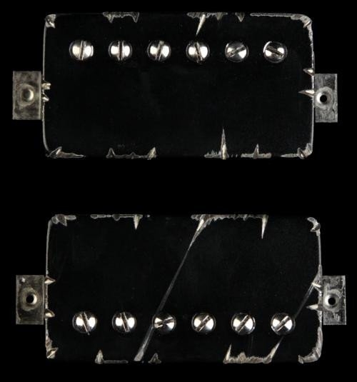 Bare Knuckle Painkiller Humbucker Pickup Set (Black Battleworn)