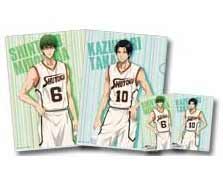 ชุดแฟ้มงานจับฉลาก Kuroko -Makoto Rin & umi tsune- SET D (แท้,แฟ้ม2สติ๊กเกอร์2)