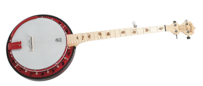 Deering Goodtime 2 Zombie Killer 5-String Banjo Zombie Inlays