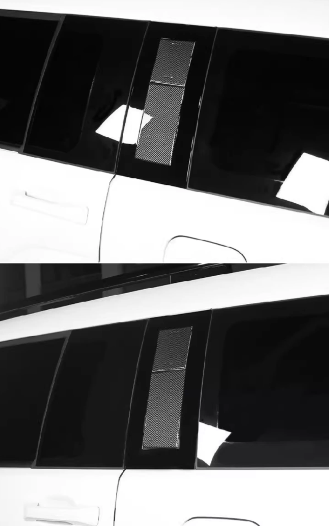 แต่ง เสา C และเสา D Hyundai SANTA FE Hybrid ฮุนได ซานตา เฟ่