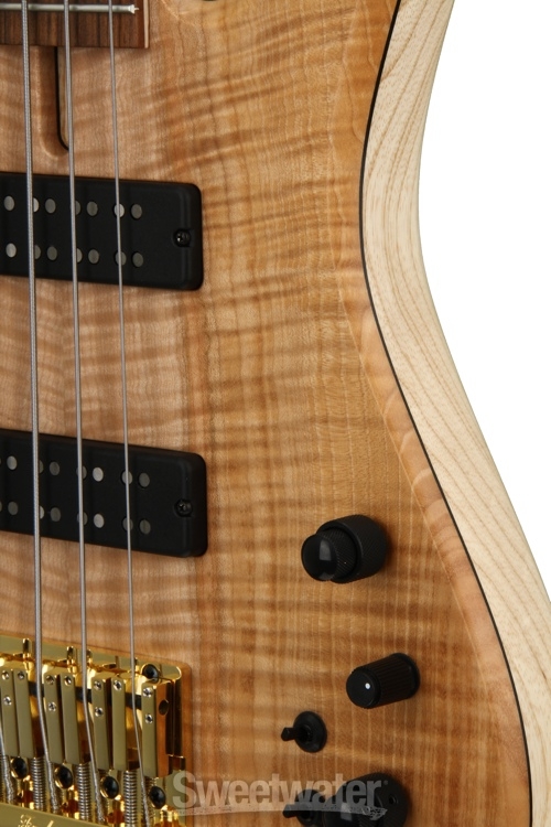 Fodera Emperor Standard - Flame Maple Top, Natural