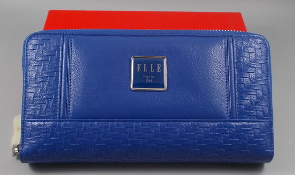 กระเป่าสตงค์ ELLE น้ำเงิน ใหม่ แท้