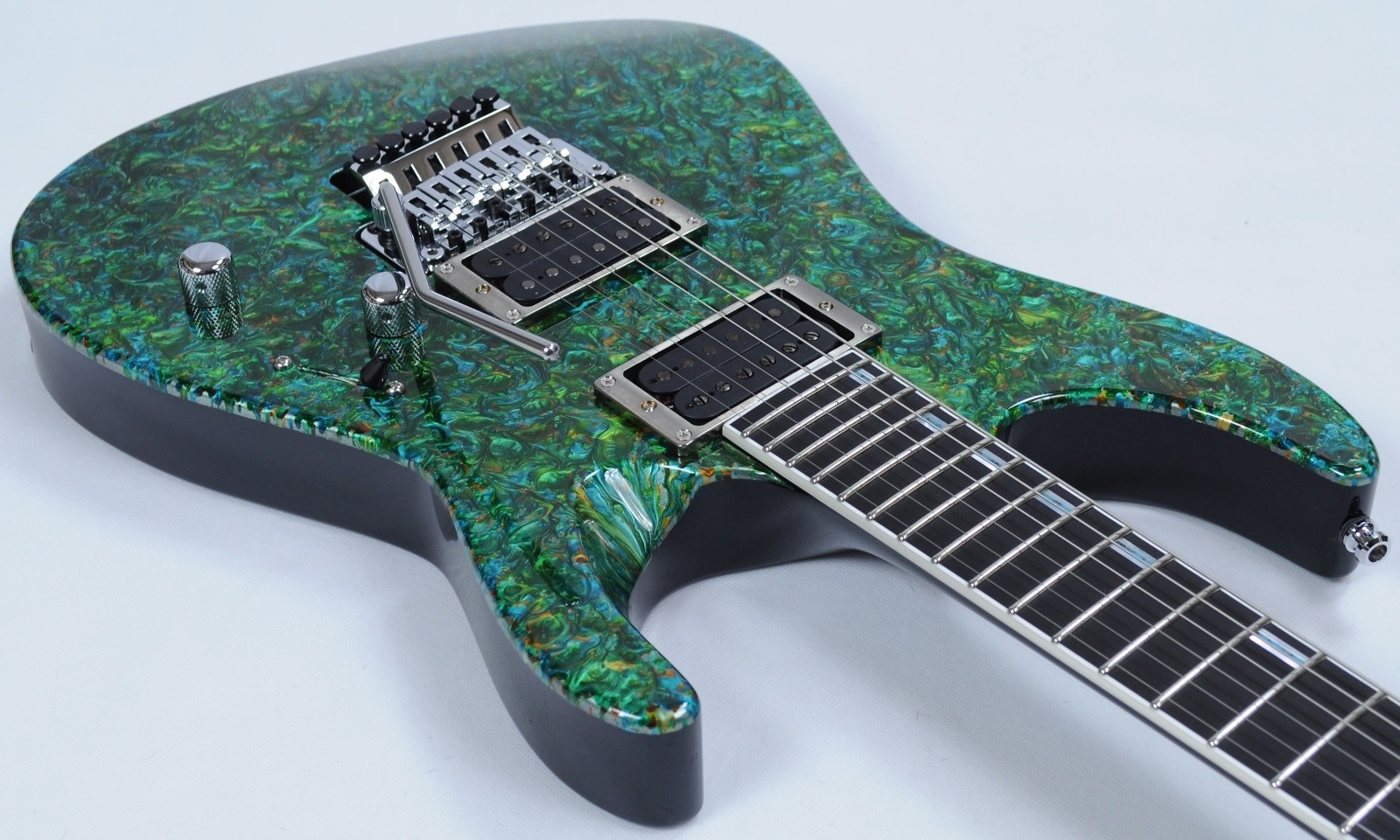 ESP Custom Shop M-II 2016 Exhibition - Liquid JEM Green Finish