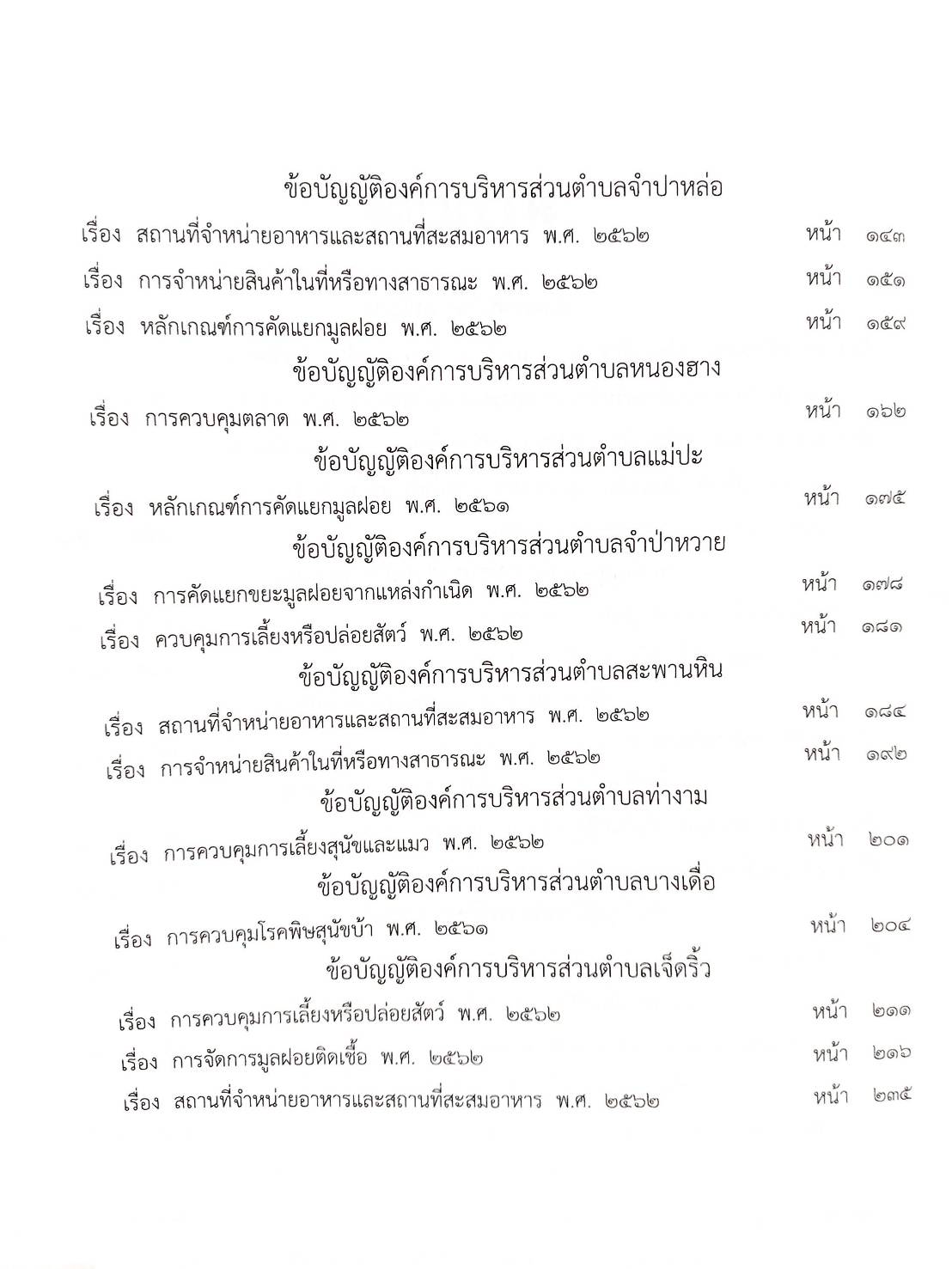 กฎหมายใหม่ปี 2563 ตอนที่ 213 26 ข้อบัญญัติองค์การบริหารส่วนตำบล