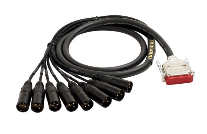 Mogami 8-Channel DB25-XLR Snake