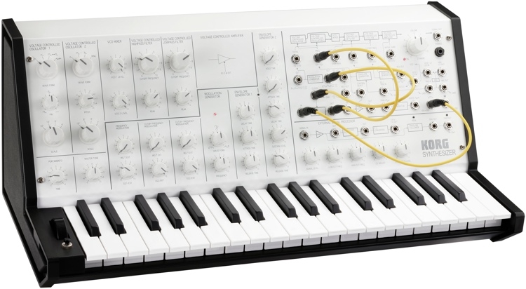 Korg MS-20 Mini Analog Synthesizer - Limited Edition White