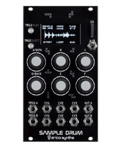 Erica Synths Sample Drum Percussion Source