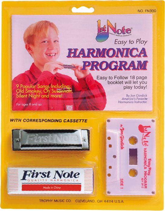 First Note Easy To Play Harmonica Instruction Program