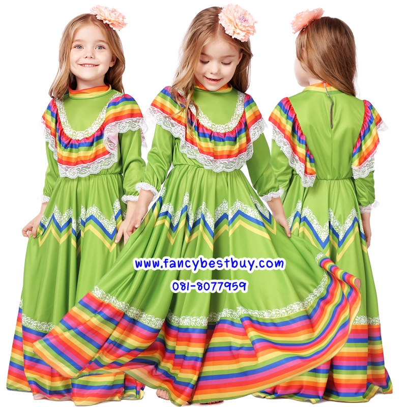 ชุดประจำชาติ ชุดแคนาดา ชุดเม็กซิโก ชุดลาตินอเมริกา ชุดบราซิล ชุดโคลัมเบีย ชุดเวเนซุเอล่า ชุดสเปน มี ขนาด S105-120, M120-135, L 135-150